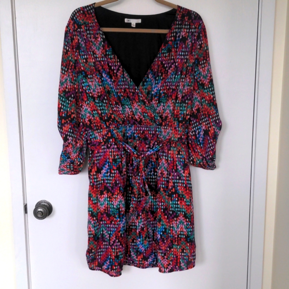Fun & colorful party dress XL